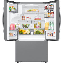  Samsung 31 cu.ft. Bespoke AI 3-Door French Door Refrigerator RF32CG5B30SRAA IMAGE 3