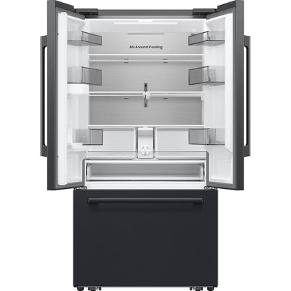  Samsung 30 cu.ft. Bespoke AI 3-Door French Door RF70H30KEEAA IMAGE 2