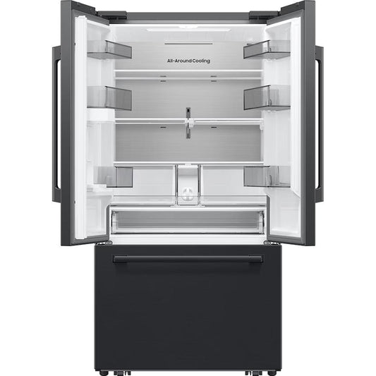  Samsung 30 cu.ft. Bespoke AI 3-Door French Door RF70H30KEEAA IMAGE 2
