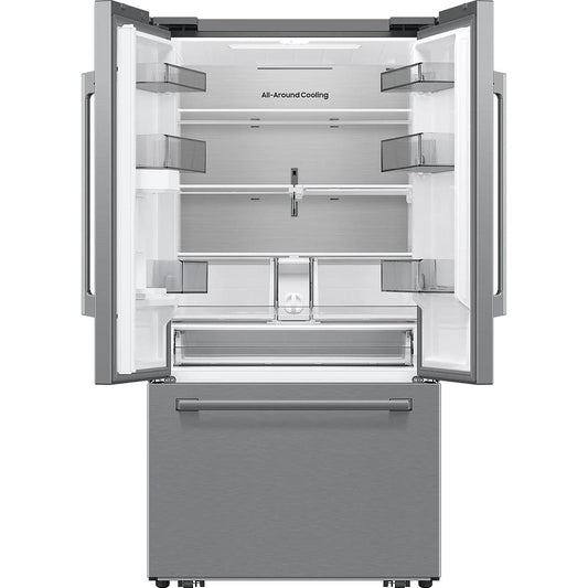  Samsung 30 cu.ft. Bespoke AI 3-Door French Door RF70H30KERAA IMAGE 2