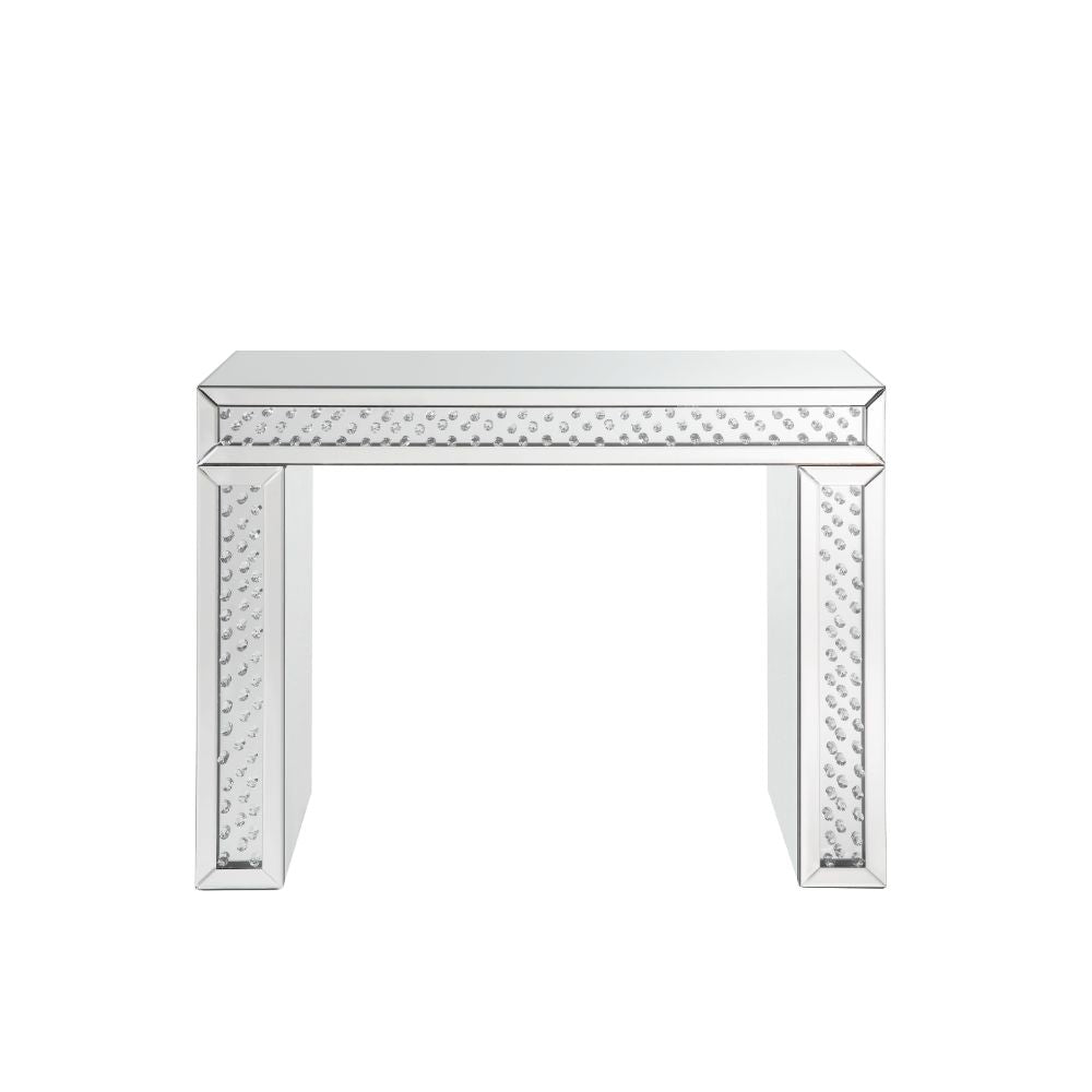 Escritorio de tocador Glam Nysa de 44" de largo