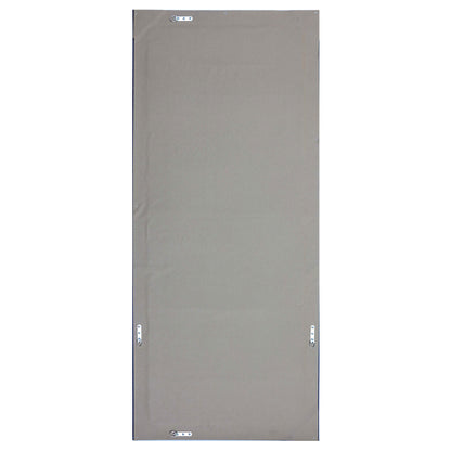 Barnett 30 x 70 Inch Full Length Floor or Wall Mirror Silver