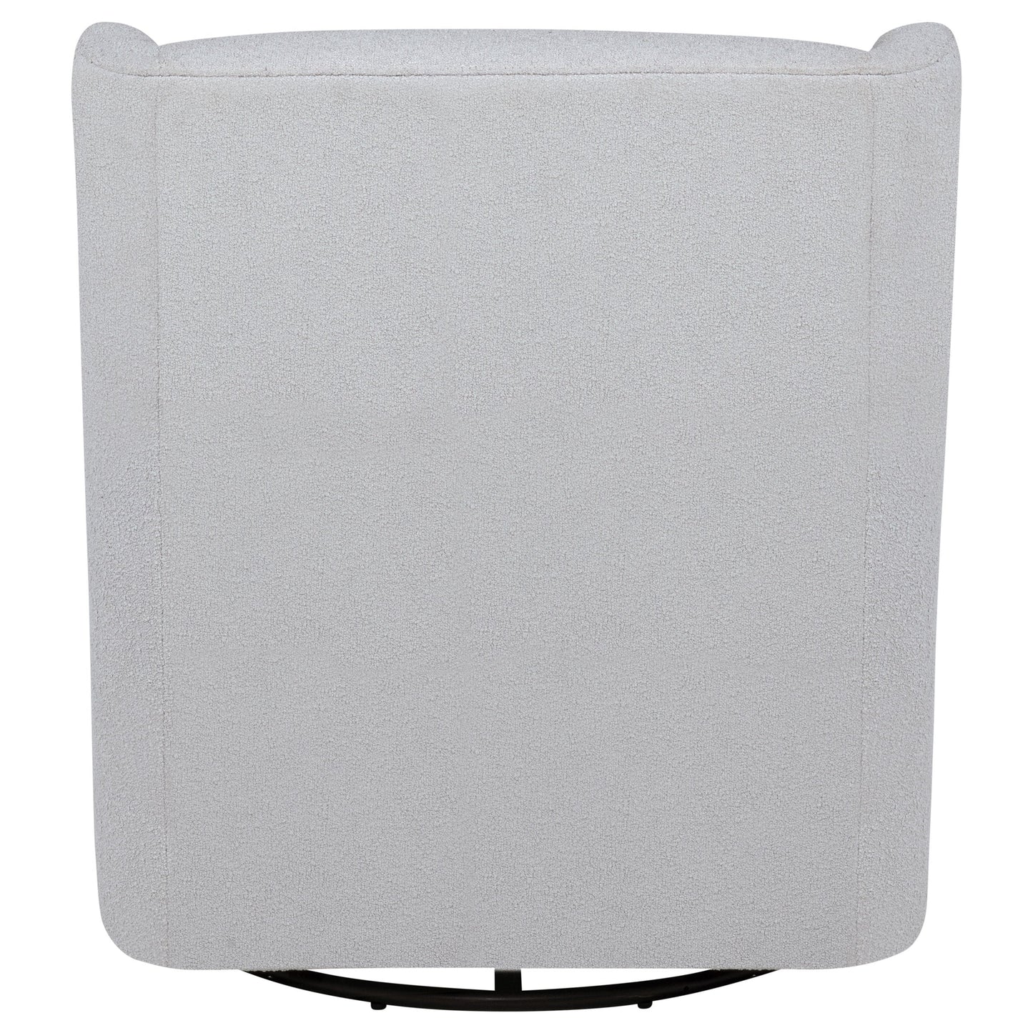 Serra Boucle Upholstered Swivel Glider Recliner Sandy Beige