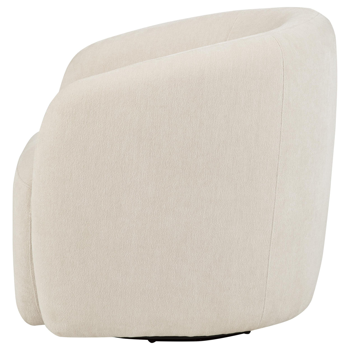 Gerley Chenille Upholstered Swivel Accent Chair Beige
