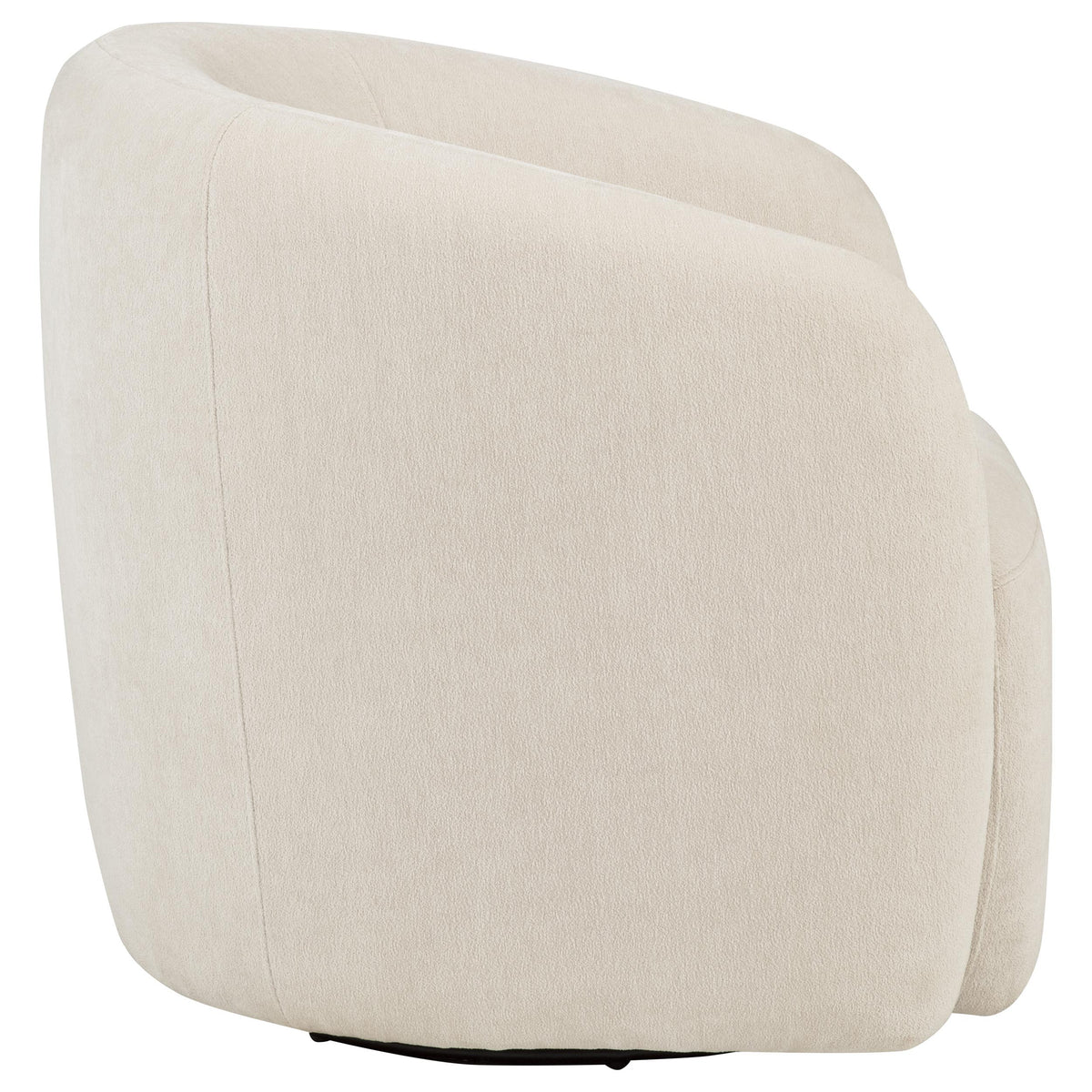Gerley Chenille Upholstered Swivel Accent Chair Beige