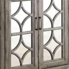 Velika Console Cabinet - Weathered Gray (60"W x 15"D x 37"H)