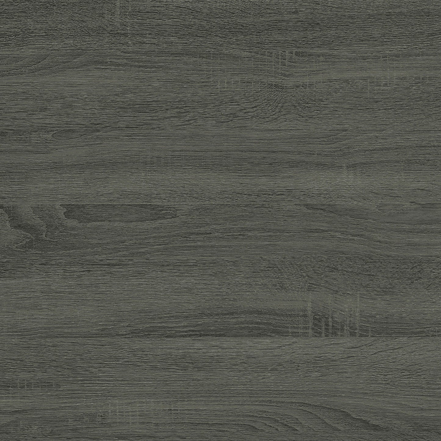 Mesa auxiliar Colby Engineered Wood en forma de C, color gris desgastado