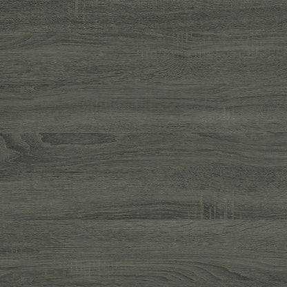 Mesa auxiliar Colby Engineered Wood en forma de C, color gris desgastado