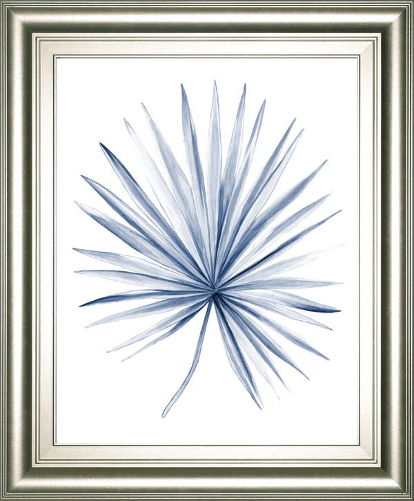 Indigo Tropical Leaves II BY Megan Meagher