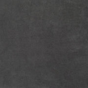 Silla decorativa con respaldo de barril tapizada Alamor, color gris oscuro