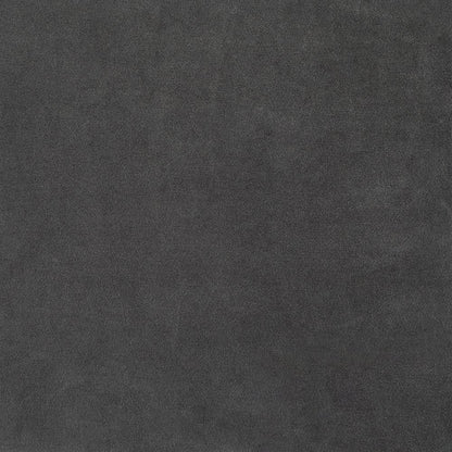 Silla decorativa con respaldo de barril tapizada Alamor, color gris oscuro