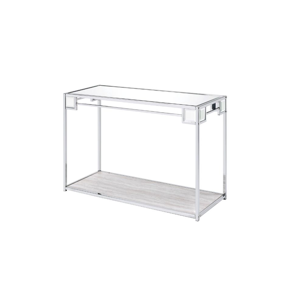 Mesa consola rectangular Asbury de 44" de largo