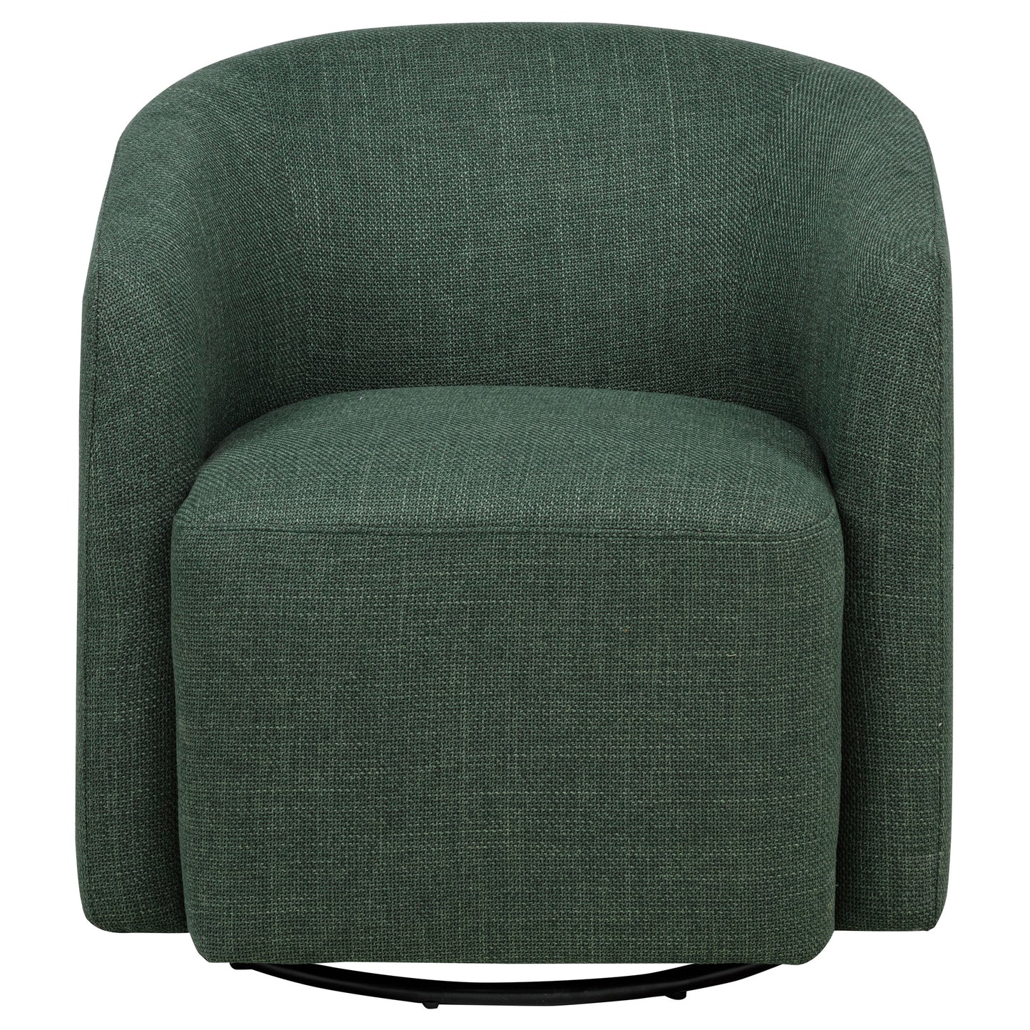 Mossbrook Fabric Upholstered Swivel Accent Chair