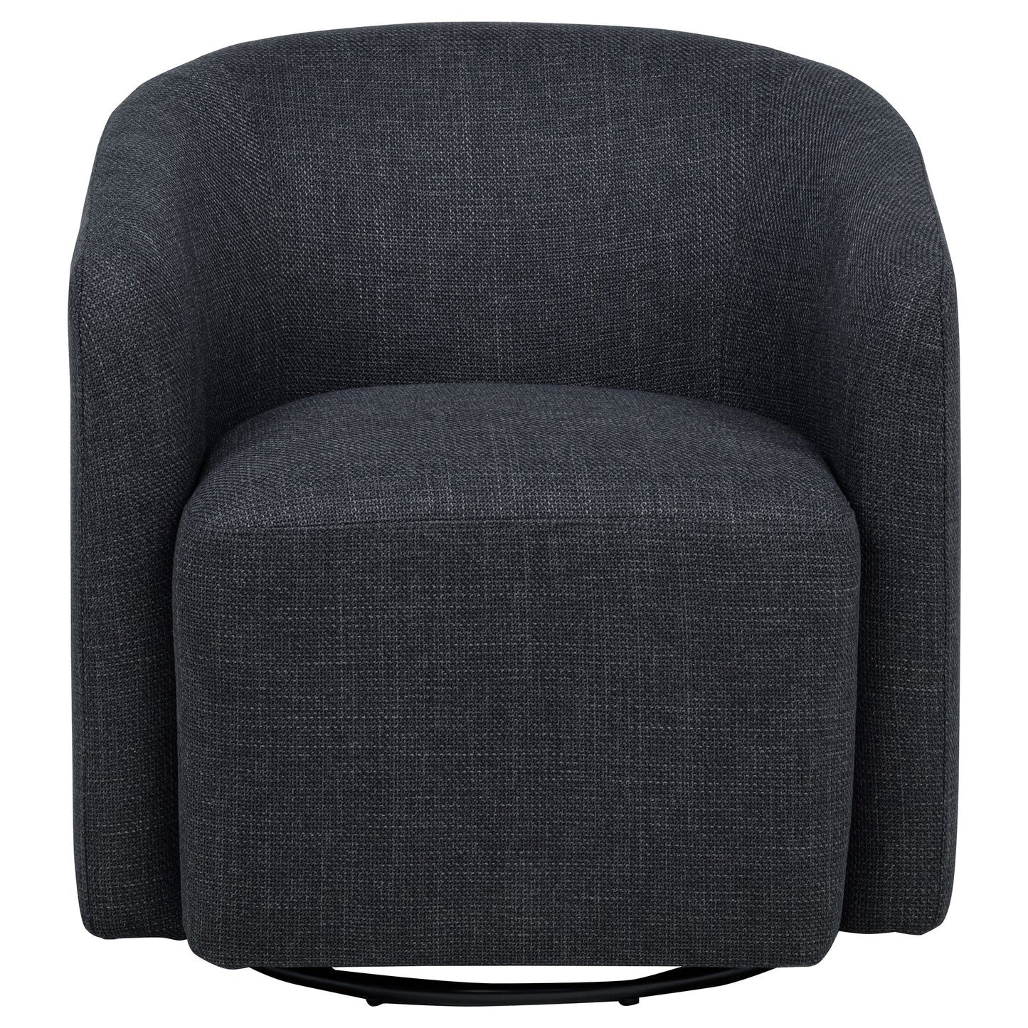 Mossbrook Fabric Upholstered Swivel Accent Chair