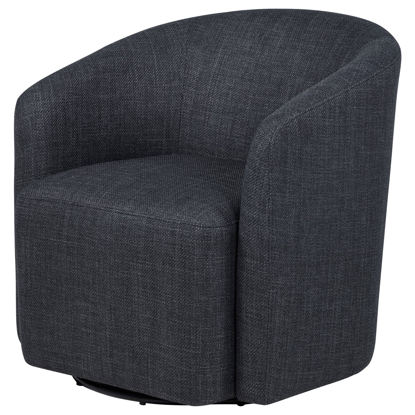 Mossbrook Fabric Upholstered Swivel Accent Chair