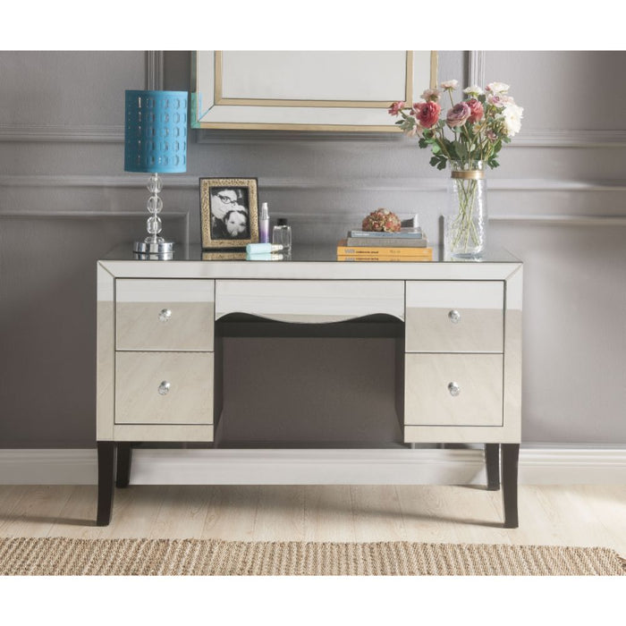 Ratana Mirrored Vanity Desk - Canales Furniture