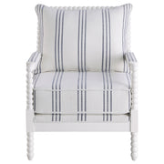 Blanchett Upholstered Bobbin Accent Chair
