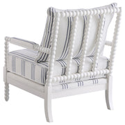 Blanchett Upholstered Bobbin Accent Chair