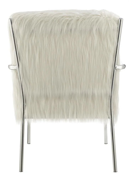 Grey & Gold Art Deco Accent Chair