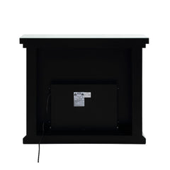 Noralie 47"L x 40"H Glam Fireplace