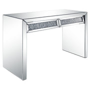 Noralie Console Table - Mirrored & Faux Diamonds (43"W x 18"D x 32"H)