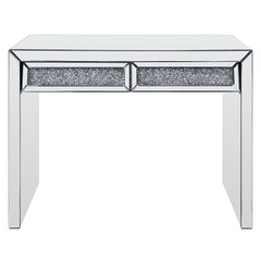 Noralie Console Table - Mirrored & Faux Diamonds (43"W x 18"D x 32"H)