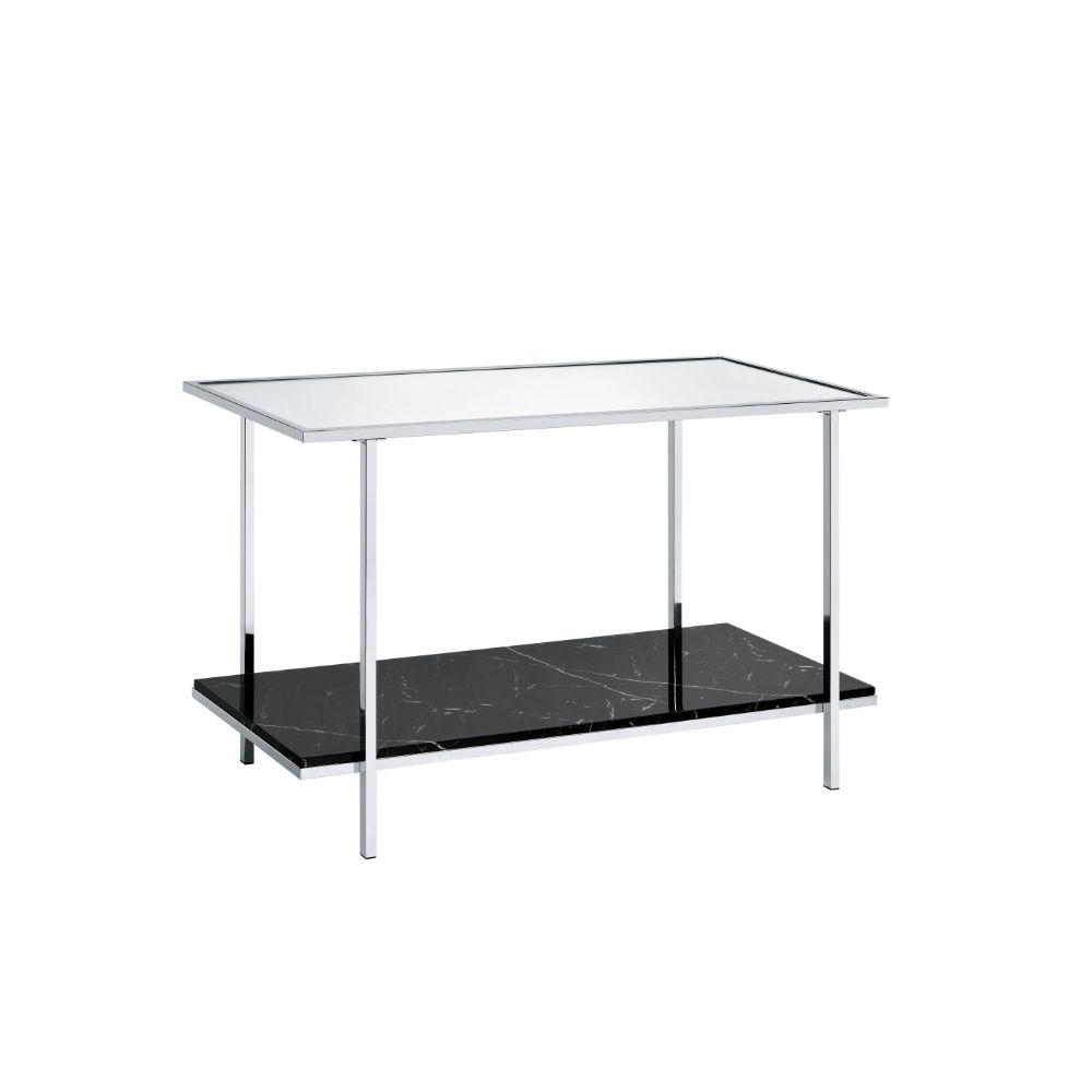 Mesa consola rectangular Angwin de 122 cm de largo
