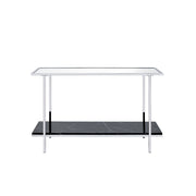 Mesa consola rectangular Angwin de 122 cm de largo