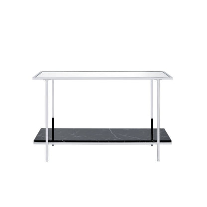 Mesa consola rectangular Angwin de 122 cm de largo
