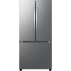  Samsung 33-inch, 25 cu.ft. Bespoke AI 3-Door French Door Refrigerator RF25C5A01SRAA IMAGE 1