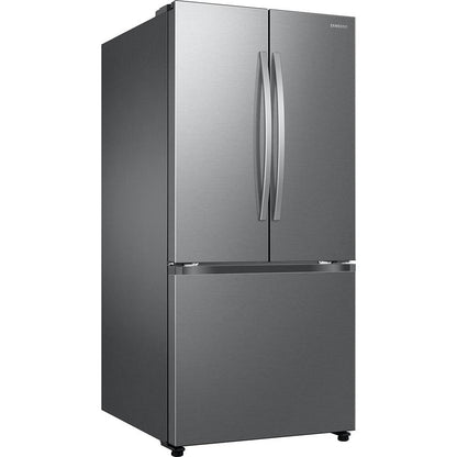  Samsung 33-inch, 25 cu.ft. Bespoke AI 3-Door French Door Refrigerator RF25C5A01SRAA IMAGE 4