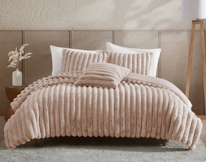 Ethan Blush 4PC Comforter Set