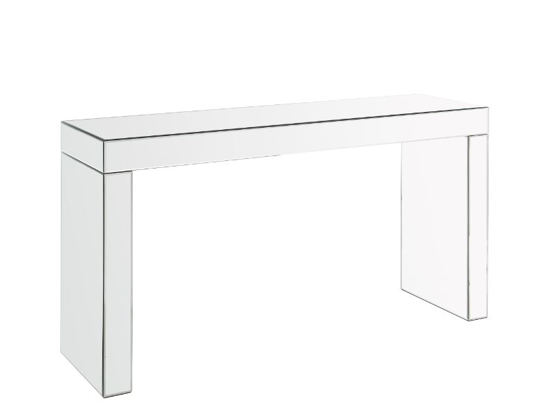 Dominic Glam 55" Mirrored Writing Desk