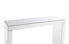 Dominic Glam 55" Mirrored Writing Desk