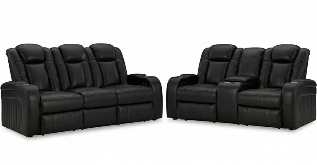 Caveman 2PC Power Living Room Set