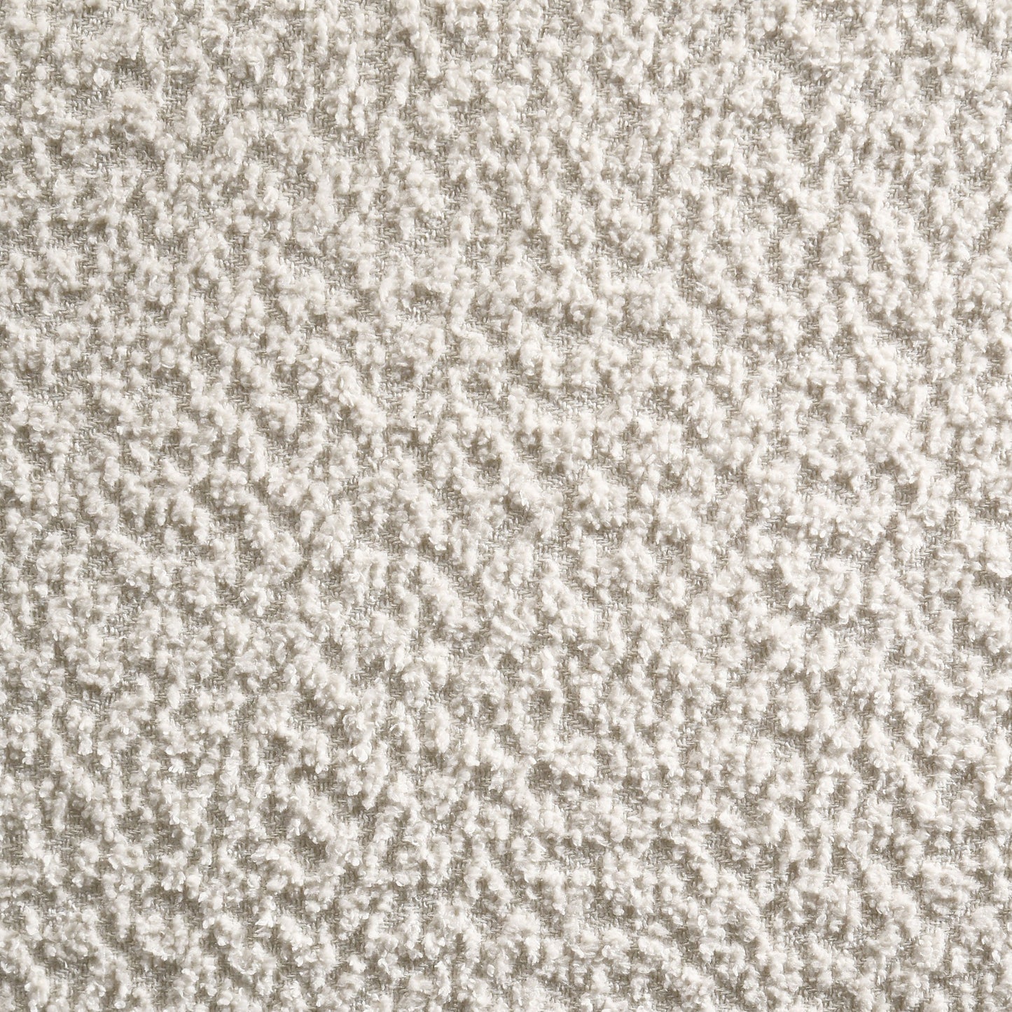 Banco de acento capitoné tapizado Mesa Boucle color carbón