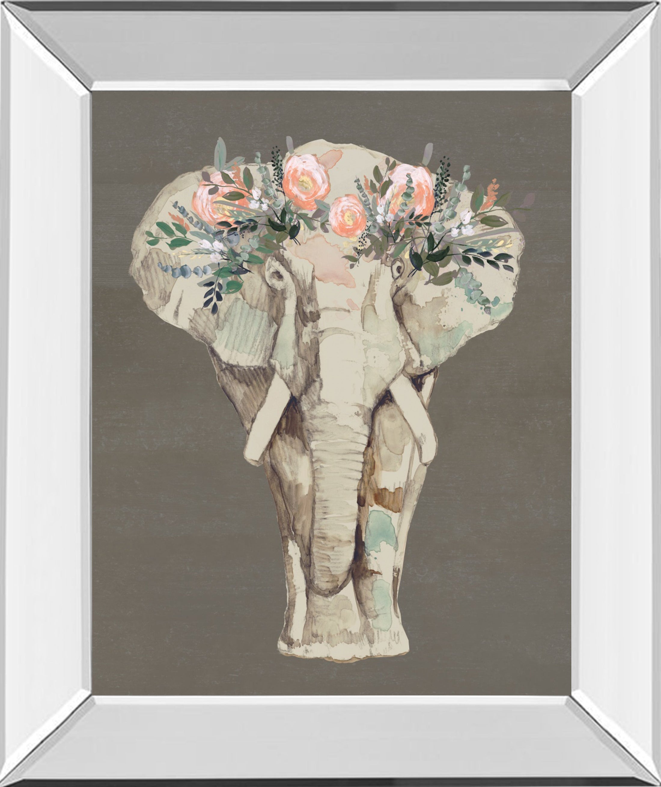 Flower Crown Elephant II BY Jennifer Goldberger