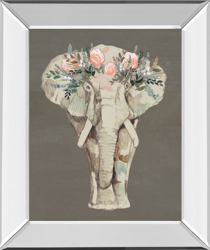 Flower Crown Elephant II BY Jennifer Goldberger