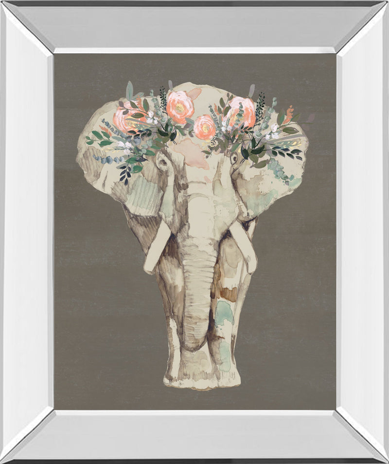 Flower Crown Elephant II BY Jennifer Goldberger