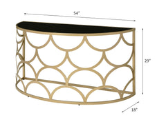 Mesa consola rectangular Altus de 54" de largo