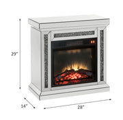 Chimenea Glam Noralie de 29" de alto
