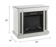 Chimenea Glam Noralie de 26" de alto