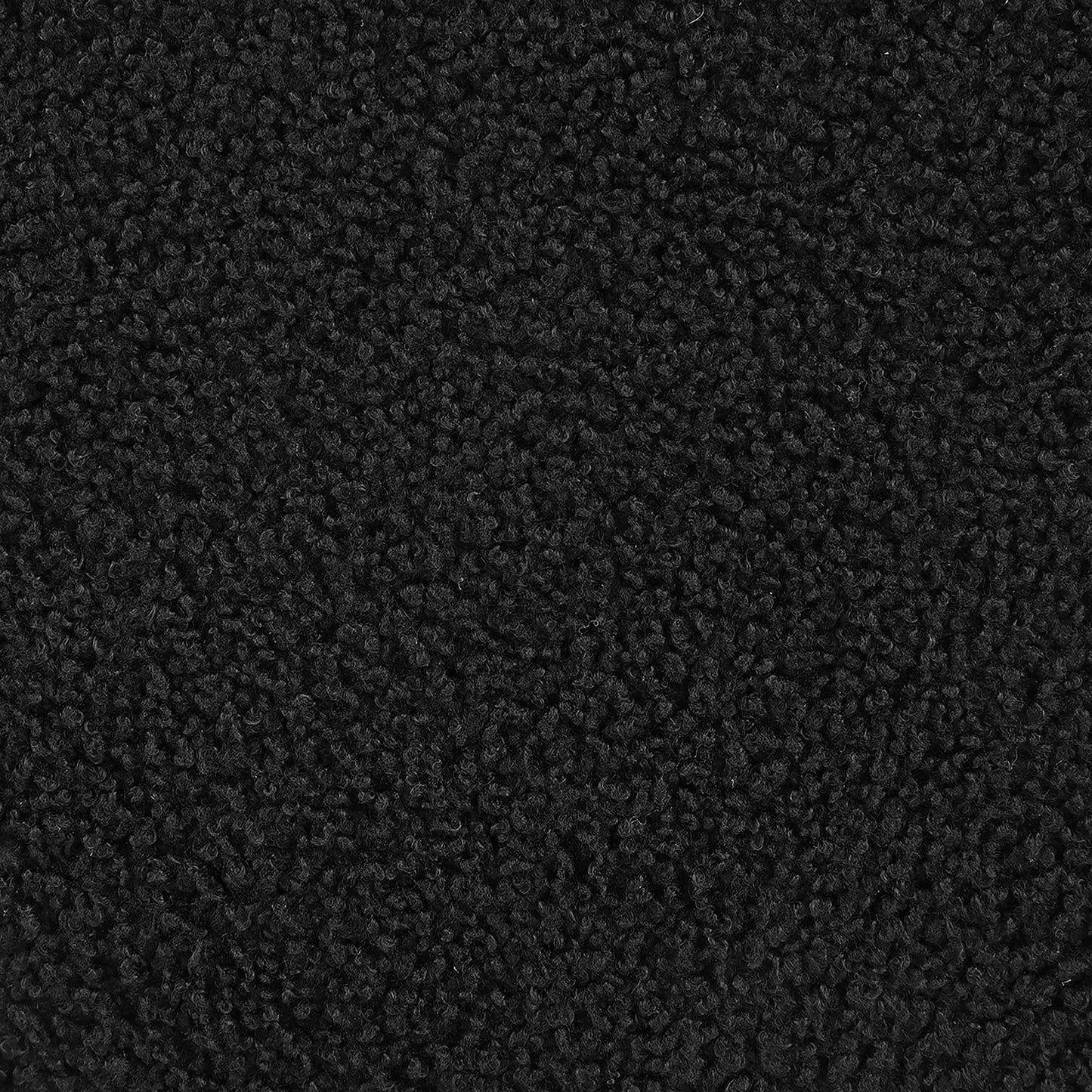 Valia Faux Sheepskin Upholstered Round Storage Ottoman