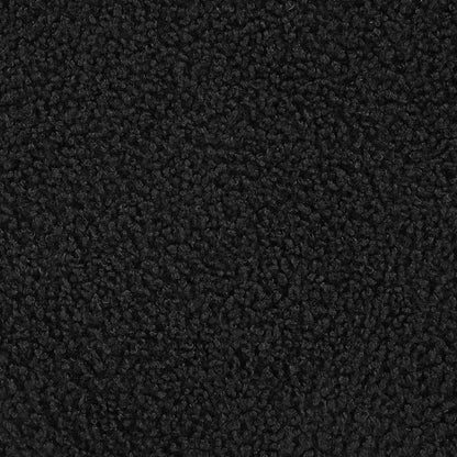 Valia Faux Sheepskin Upholstered Round Storage Ottoman