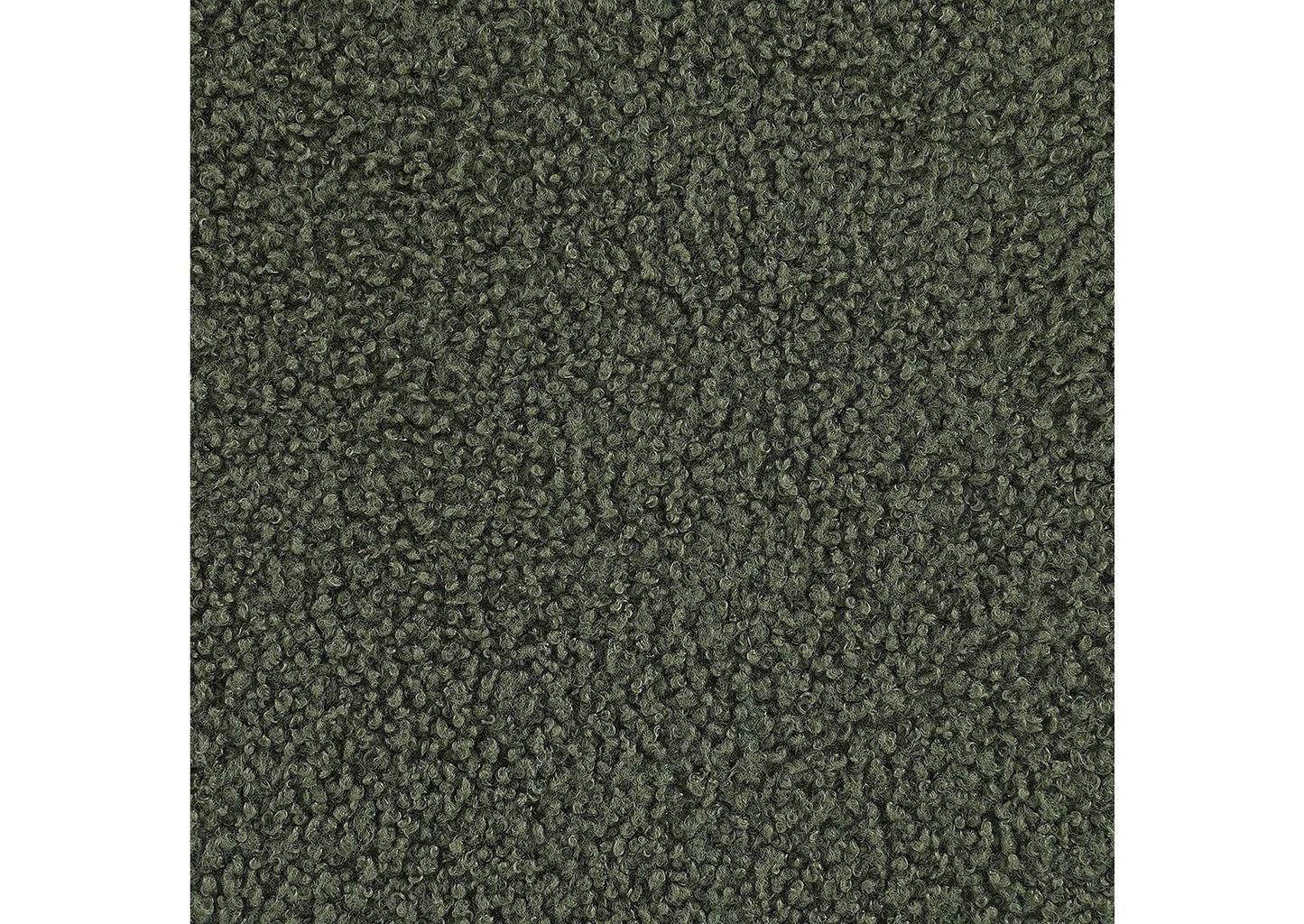 Valia Faux Sheepskin Upholstered Round Storage Ottoman