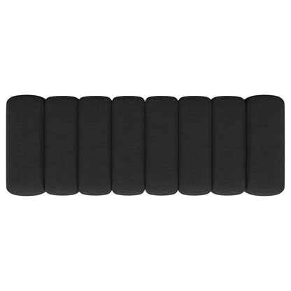 Summer Fabric Upholstered Tufted Accent Bench Charcoal