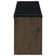 Arrington Storage Bench Black