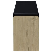 Arrington Storage Bench Black
