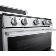  LG 30-inch, 7.3 cu. ft. Smart Electric Double Oven Freestanding Range with ProBake Convection® LDEL7324YE IMAGE 12