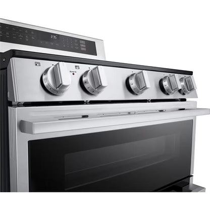  LG 30-inch, 7.3 cu. ft. Smart Electric Double Oven Freestanding Range with ProBake Convection® LDEL7324YE IMAGE 12